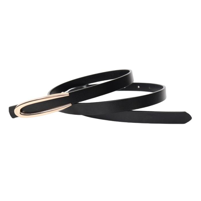 Mens Belts |  Men’s Polished Blue Leather S Buckle Belt Accessories Belts