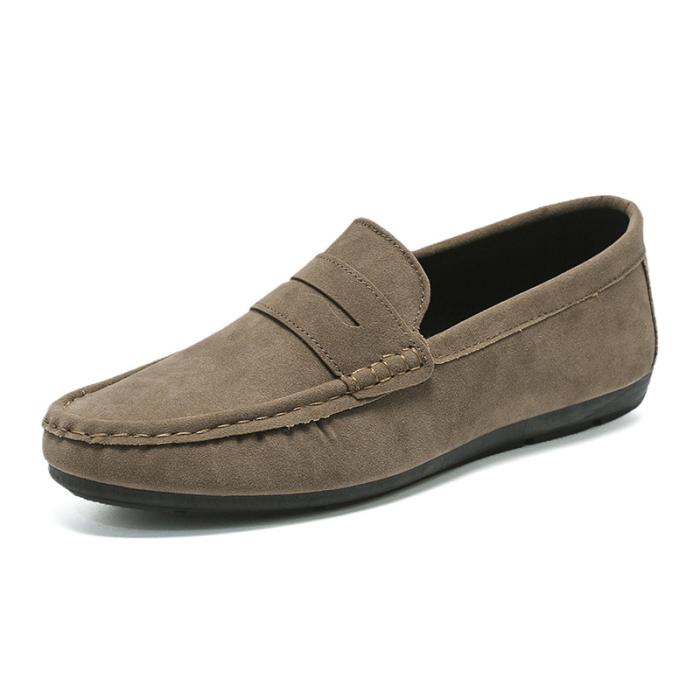 Mens Loafers |  Men’s Blue Suede Penny Loafer Loafers Loafers