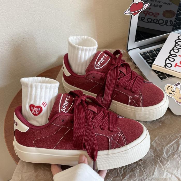 Mens Sneakers |  Men’s Burgundy Suede Double Buckle Sneaker Mens Mens