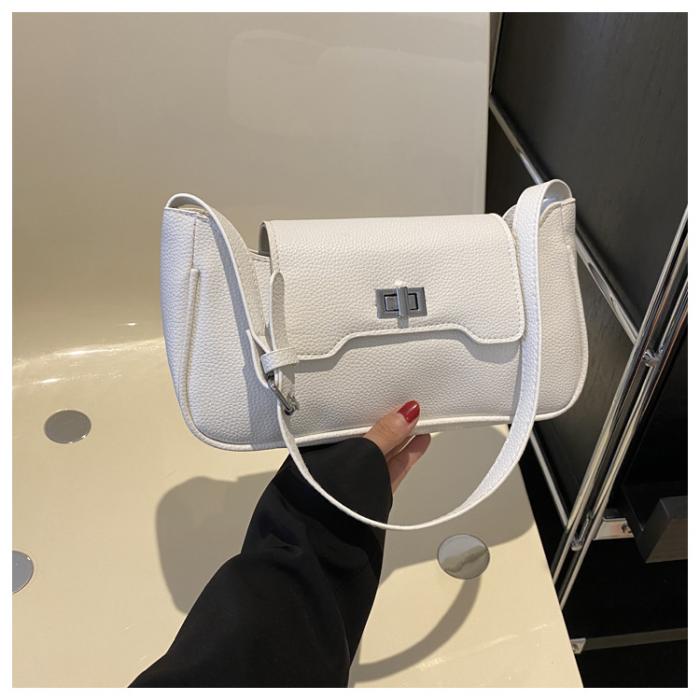 Womens Bags |  White Leather Thepluto Bag Accessories Bags