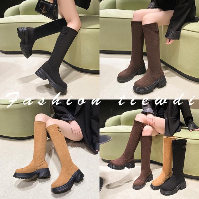 Womens Boots & Ankle Boots |  Women’s Dark Brown Suede Boot Boots & Ankle Boots Boots & Ankle Boots