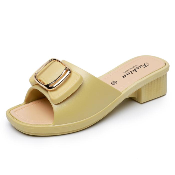 Womens Sandals |  Women’s Black Patent Leather Slide Sandal Sandals Sandals